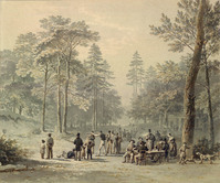 AA 049
          <br/>
          De schietwedstrijd
          <br/>
          <em>Koekkoek, Barend Cornelis (1803 - 1862)</em>